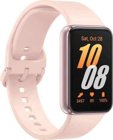 Фитнес-браслет Samsung Galaxy Fit3 Pink Gold/Роз. золото (SM-R390) - фото в интернет-магазине Арктика
