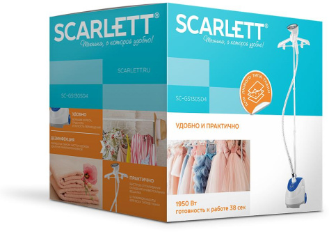 Отпариватель вертикальный Scarlett SC-GS130S04 - фото в интернет-магазине Арктика