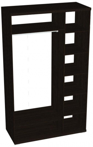 Спальня "Скарлет-2" корпус шкафа 3-х дверн (венге)  - Евромебель - фото в интернет-магазине Арктика