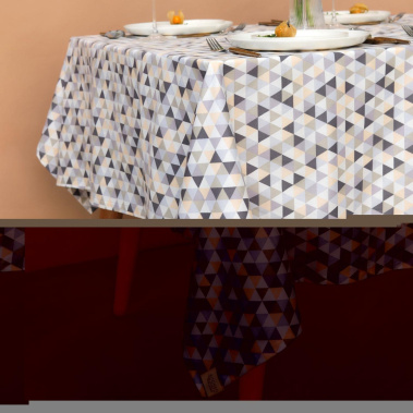 Скатерть "Этель" Треугольники 9596582 149*180 см - Сима-ленд - фото в интернет-магазине Арктика