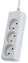 Удлинитель Perfeo Powerlight PF_A4682 1,5м, 3 розетки, белый (PF-PL-3/1,5-W)*