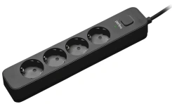 Сетевой фильтр Perfeo Power Stream PF_C3958, 2500W, 1,5м, 4 розетки, черный* - каталог товаров магазина Арктика