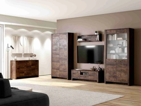 Гостиная "Мальта" тумба 2 дв и ящ (Таксония) - Мебельград - фото в интернет-магазине Арктика