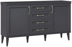 Гостиная "Орландо" (ОР-105.02) комод (Серый уголь) - Ангстрем - каталог товаров магазина Арктика