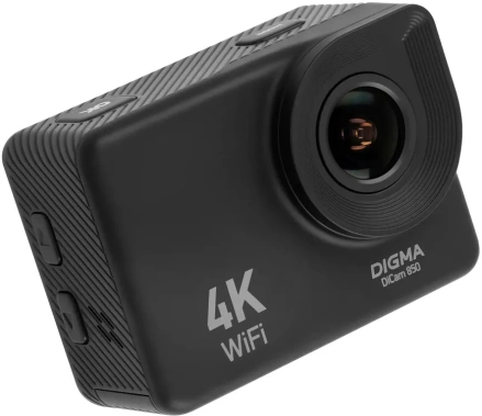 Экшн-камера Digma DiCam 850 Черная DC850 - фото в интернет-магазине Арктика