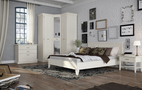 Спальня "Кантри" (Валенсия) - фото в интернет-магазине Арктика