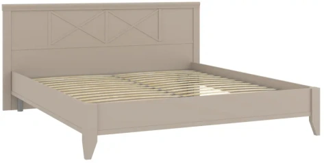 Спальня "Кантри" (КА-800.28) кровать 180*200 (Кашемир серый) - Ангстрем - фото в интернет-магазине Арктика