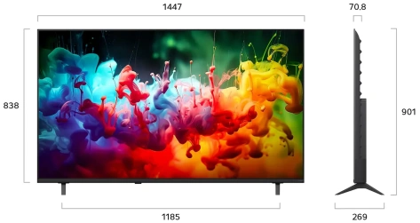 Телевизор LG 65QNED70B6C.ARUG UHD Smart TV - фото в интернет-магазине Арктика
