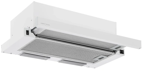 Вытяжка Krona VENDY 600 WHITE - фото в интернет-магазине Арктика