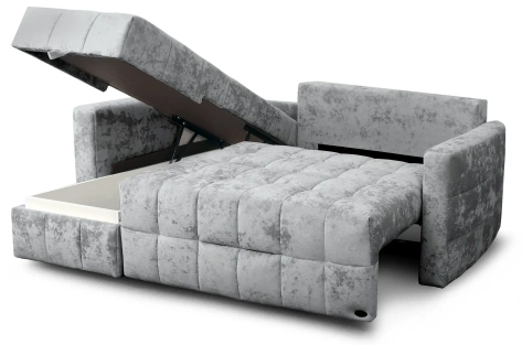 Диван угловой "Бремен" (Тиффани серый) - Мебельград - фото в интернет-магазине Арктика