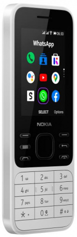 Мобильный телефон Nokia 6300 4G DS white (белый) TA-1294 - фото в интернет-магазине Арктика