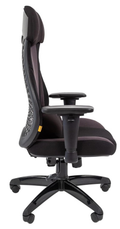 Кресло Chairman game14 (7022218) (черно/серое) - фото в интернет-магазине Арктика