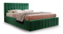 Кровать "Вена" 1600 (Мора зеленый) - Мебельград