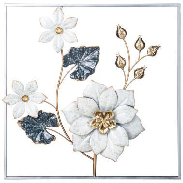 Панно настенное "Цветочная симфония" 680-186 50*50 см - Арти М - фото в интернет-магазине Арктика