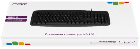 Клавиатура CBR KB-151 USB  - фото в интернет-магазине Арктика