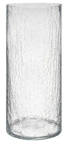 Ваза "Cracle white" 380-628 35 см - Арти М - фото в интернет-магазине Арктика