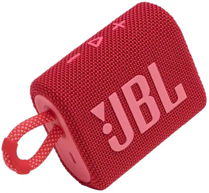 Портативная акустика JBL Go 3 Red (JBLGO3RED) - фото в интернет-магазине Арктика