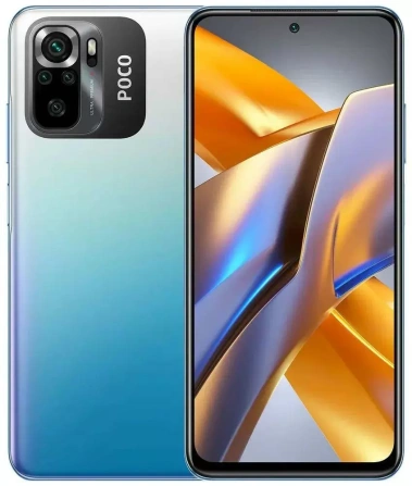 Мобильный телефон POCO M5s 6+128Gb Blue - фото в интернет-магазине Арктика