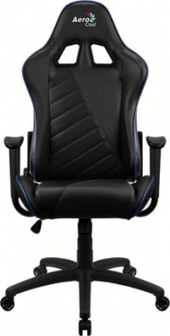 Кресло для геймеров Aerocool AC110 AIR (черно-синее) - фото в интернет-магазине Арктика