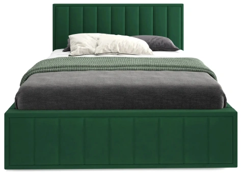 Кровать "Вена" 1800 с мех (Мора зеленый) - Мебельград - фото в интернет-магазине Арктика