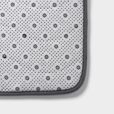 Набор ковриков 2 шт 40х50, 50х80 см "Волна" цвет серый 2987449 - Сима-ленд - фото в интернет-магазине Арктика