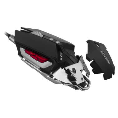 Игровая мышь Sven RX-G985 (черно-серая) USB - фото в интернет-магазине Арктика