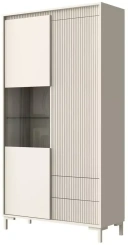 Гостиная "Свейн" 479.04 шкаф со стекл. (Кашемир серый) - Столлайн - каталог товаров магазина Арктика