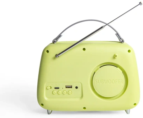 Радиоприемник Сигнал БЗРП Fresh РП-343 зеленый - фото в интернет-магазине Арктика