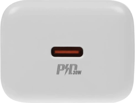 Зарядное устройство сетевое Hoco N32 30W Белый (PD+QC+AFC) USB Type-C - фото в интернет-магазине Арктика