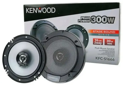 Автоколонки Kenwood KFC-S1666 - фото в интернет-магазине Арктика