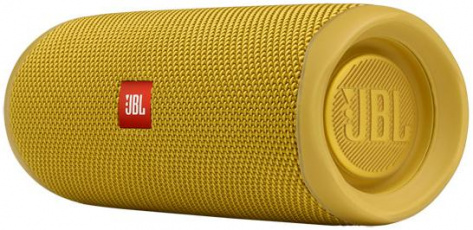 Портативная акустика JBL Flip 5 yellow (JBLFLIP5YEL) - фото в интернет-магазине Арктика