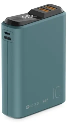 Аккумулятор внешний OLMIO QS-10, 10000mAh, Зеленый - каталог товаров магазина Арктика