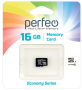 Флеш Perfeo 16Gb microSD class 10 (PF16GMCSH10ES)