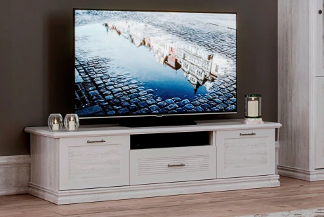 Гостиная "Кантри" (КА-315.11) Тумба (Блан-Шене) - Ангстрем - фото в интернет-магазине Арктика