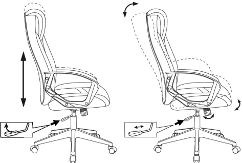 Кресло игровое ZOMBIE 200 B черно искуственная кожа - фото в интернет-магазине Арктика