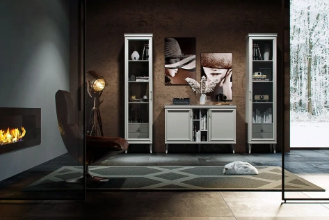 Гостиная "Орландо" (Ярко-серый) - Ангстрем - фото в интернет-магазине Арктика