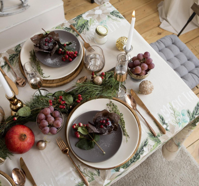 Скатерть "Этель.Beautiful Christmas" НГ 149*250 см 5035900 - Сима-ленд - фото в интернет-магазине Арктика