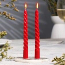 Набор свечей витых 403623 2 шт. - Сима-ленд - каталог товаров магазина Арктика