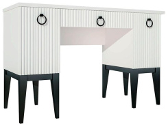 Спальня "Хилтон" (ХТ-504.02) стол туалетный (Д1/белый премиум) - Ангстрем - каталог товаров магазина Арктика