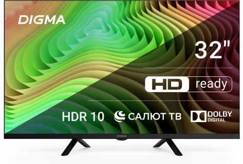 Телевизор Digma DM-LED32SBB34 Smart TV - фото в интернет-магазине Арктика