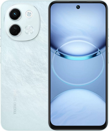 Мобильный телефон Tecno Spark 30 5G 6+128Gb Blue/Azure Sky (KL8) - фото в интернет-магазине Арктика