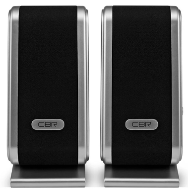 Колонки CBR CMS-299 (черно-серебристые) - фото в интернет-магазине Арктика