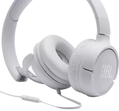 Наушники JBL T500 white (JBLT500WHT) Tune 500 - фото в интернет-магазине Арктика