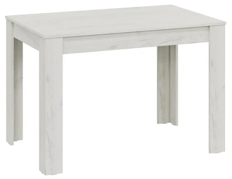 Стол обеденный "Ганновер" тип 1 (Дуб крафт белый) - Три Я - фото в интернет-магазине Арктика