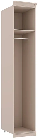 Спальня "Кантри" (КА-210.01) шкаф для одежды (Кашемир серый) - Ангстрем - фото в интернет-магазине Арктика