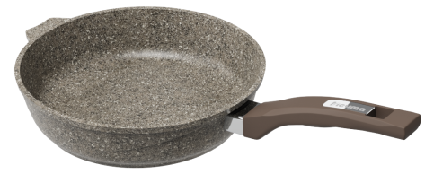 Сковорода с несъемной ручкой "Premium" (mokko) 28902 28 см - Регент Рус - фото в интернет-магазине Арктика