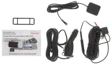 Авторегистратор Sho-Me Combo Mirror WiFi Duo с радар-дет - фото в интернет-магазине Арктика