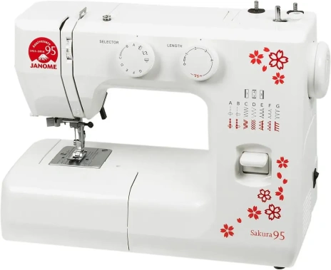 Швейная машинка Janome SAKURA 95 - фото в интернет-магазине Арктика