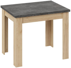 Стол обеденный "Промо" тип 3 (дуб крафт золотой/ателье темное) - Три Я - каталог товаров магазина Арктика