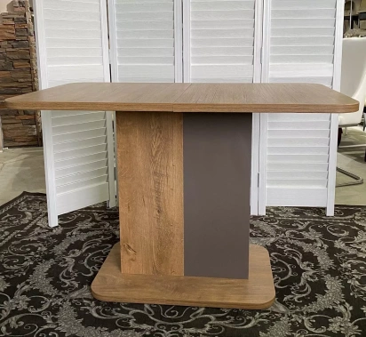 Стол обеденный NEXT (дуб канзас/вольфрам) - М-Сити - фото в интернет-магазине Арктика